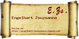 Engelhart Zsuzsanna névjegykártya
